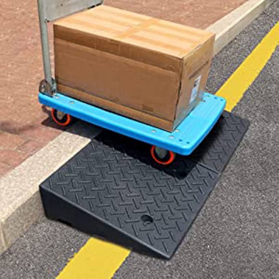 Amazon.co.jp: 段差解消 スロープ 幅25/30/50/80cm高さ4-20cm 耐